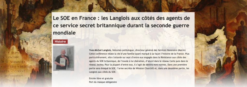 Le SOE en France : les Langlois aux côtés des agents de ce service secret britannique durant la seconde guerre mondiale.